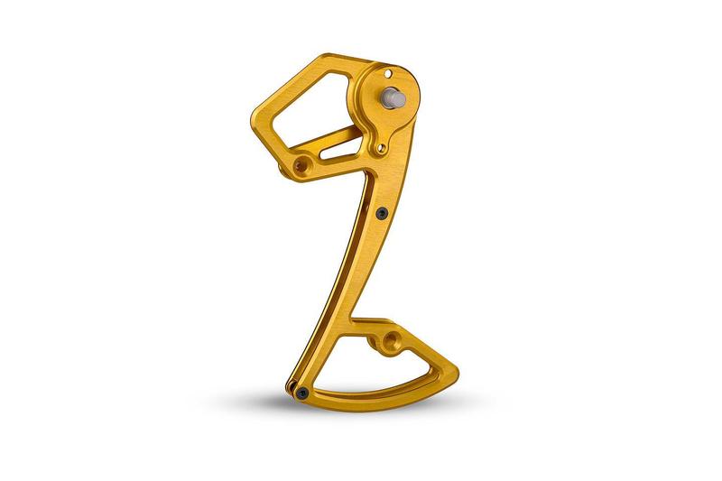 Garbaruk Rear Derailleur Cage, Shimano MTB 12 Speed, Gold