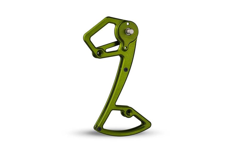 Garbaruk Rear Derailleur Cage, Shimano MTB 12 Speed, Green