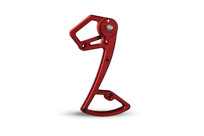 Garbaruk Rear Derailleur Cage, Shimano MTB 12 Speed, Red
