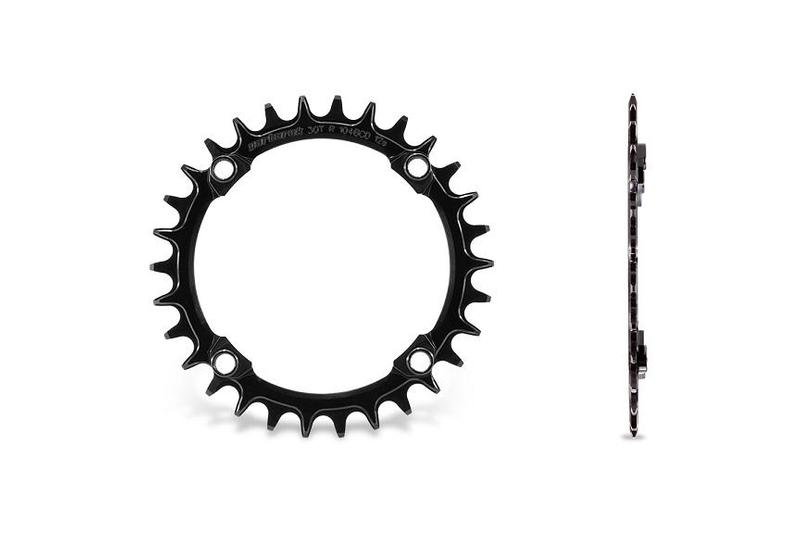 Garbaruk MTB Chainring, 104 BCD, Round, 32T, Black