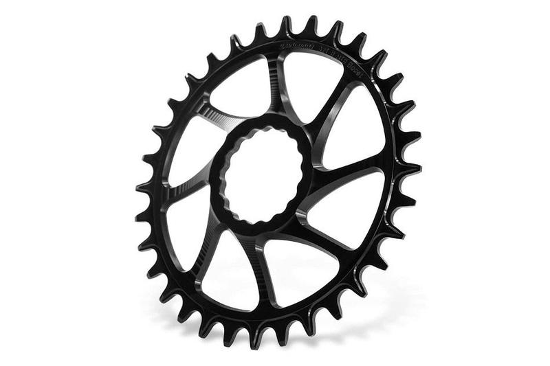 Garbaruk MTB Chainring, Race Face Cinch Boost, Direct Mount, Round, 28T, Black