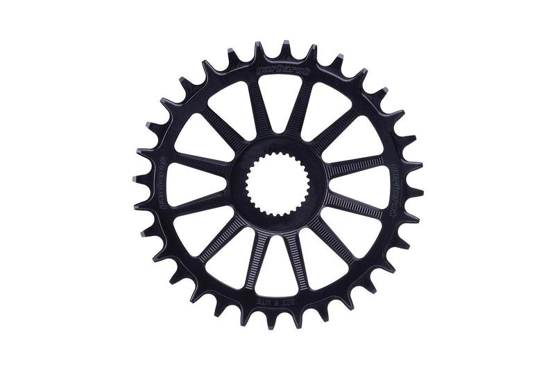 Garbaruk MTB Chainring, Bosch Gen4, Direct Mount, Round, 36T, Black
