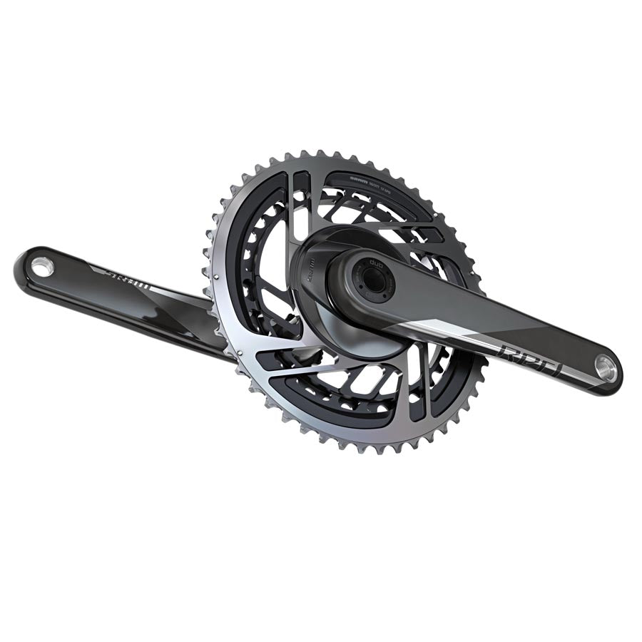 SRAM, Red AXS, Crankset, Speed: 12, Spindle: 28.99mm, BCD: Direct Mount, 48/35, DUB, 175mm, Black, Road