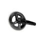 SRAM, Rival D1 Quarq 2x, Power Meter Crankset, Speed: 12, Spindle: 28.99mm, BCD: 107, 48/35, DUB, 160mm, Black, Road Disc