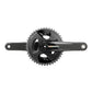 SRAM, Force D2 2x Wide, Crankset, Speed: 12, Spindle: 28.99mm, BCD: 94, 43/30, DUB, 165mm, Black, Road Disc
