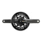 SRAM, Force D2 2x, Power Meter Crankset, Speed: 12, Spindle: 28.99mm, BCD: Direct Mount, 48/35, DUB, 165mm, Black, Road Disc