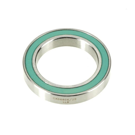 Enduro 6806/29 XD-15 Ceramic Bearing, Radial, CN /each (29mm x 42mm x 7mm - 29mm Sram DUB spindle)