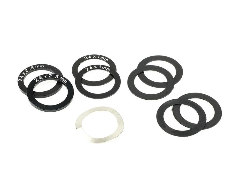 Enduro 24mm Spindle Bottom Bracket Spacer Kit