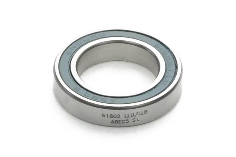 Enduro 61802 (6802) ABEC -5 Solid Lube Bearing, CN Clearance (15mm x 24mm x 5mm)