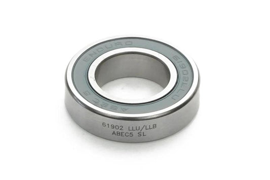 Enduro 61902 (6902) ABEC -5 Solid Lube Bearing, CN Clearance (15mm x 28mm x 7mm)