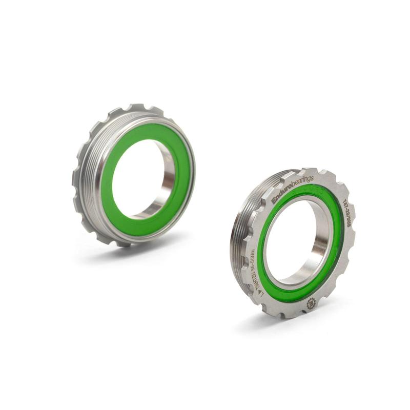 Enduro MaxHit Bottom Bracket, T47 Internal Spindle, Stainless Steel Integrated Bearings