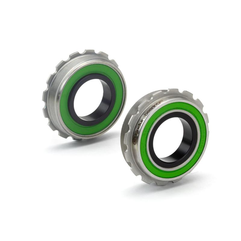 Enduro MaxHit Bottom Bracket, T47 Assymetrical Spindle, Stainless Steel Integrated Bearings