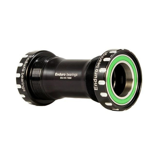 Enduro XD-15 Bottom Bracket, BSA 73mm to 24mm spindle, Black