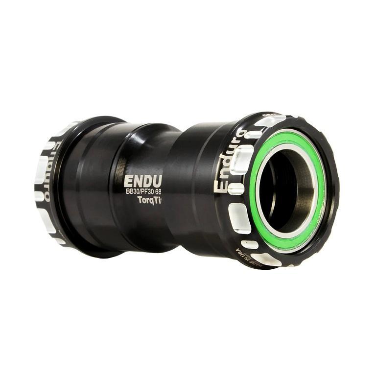 Enduro XD-15 Bottom Bracket, BB30A. to 24mm, Torqtite, Black