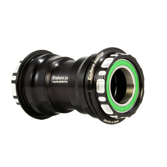 Enduro XD-15 Bottom Bracket, PF30A. to 24mm, Torqtite, Black
