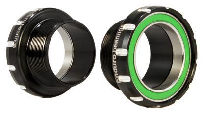 Enduro BSA Bottom Bracket, Stainless Steel Angular Contact Bearings, Black - Sram DUB