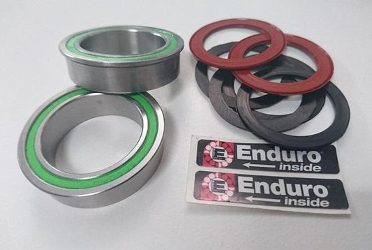Enduro BB86/BB92 Bottom Bracket, Stainless Steel Bearings - for 30mm spindle