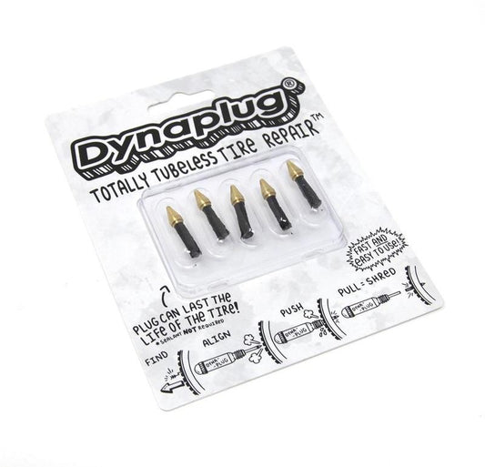 Dynaplug Tubeless Tire Repair Plugs, Pointed Soft Nose Tip /5 pack