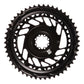 SRAM, Red AXS 2x, Chainring, Teeth: 33/46, Speed: 12, BCD: Direct Mount, Pair, Aluminum, Grey