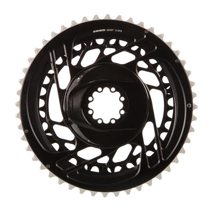 SRAM, Force D2 2x Chainring Kit, Chainring, Teeth: 33/46, Speed: 12, BCD: Direct Mount, Aluminum, Black