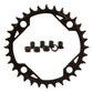SRAM, T-Type Light eMTB, Chainring, Teeth: 32, Speed: 12, BCD: 104, Bolts: 4, Aluminum, Black
