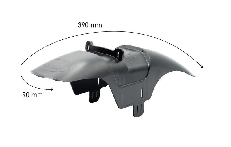 Mudhugger Shorty EVO Front Fender, Bolt-On, for 2026 FOX 36