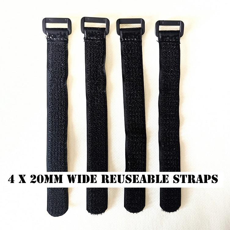 Mudhugger Velcro Kit for MK2 rear fenders (x4 straps, 20mm wide)
