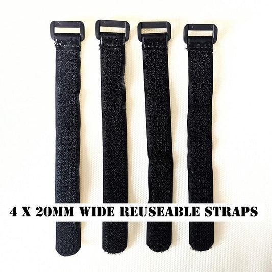 Mudhugger Velcro Kit for MK2 rear fenders (x4 straps, 20mm wide)