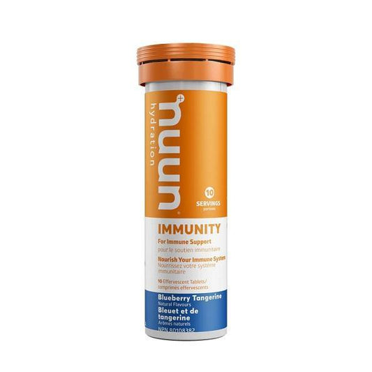 Nuun Immunity Hydration Tablets, Blueberry Tangerine, Box of 8 Tubes (10 tablets per tube)