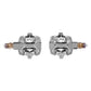 Look, X-Track Power Single, Pedals, Body: Aluminum, Spindle: Cr-Mo, 9/16'', Silver, Pair