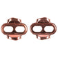 crankbrothers, Easy Release Cleat, Cleats, Compatibility: crankbrothers SPD, Float: 0°, Bronze, Pair