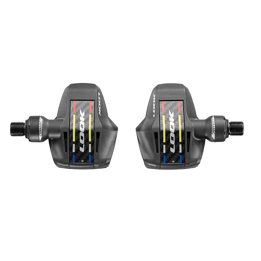 Look, Keo Blade Ceramic 12 - 56MM, Pedals, Body: Carbon, Spindle: Cr-Mo, 9/16'', Black, Pair