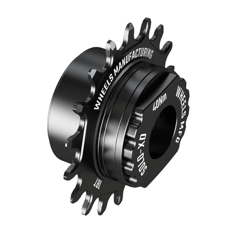 Wheels Manufacturing Solo XD Single Speed Conversion Kit w/ 18t Cog (For XD Driver), Black