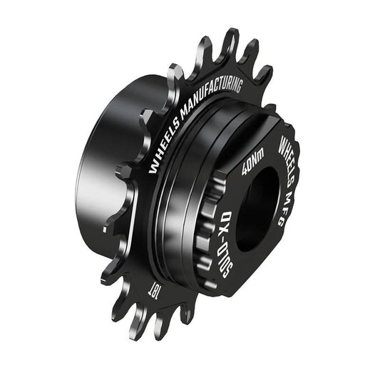 Wheels Manufacturing Solo XD Single Speed Conversion Kit w/ 18t Cog (For XD Driver), Black