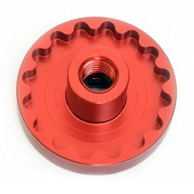 Wheels Manufacturing Thin Flange Bottom Bracket Installation Socket Tool, 16 notch
