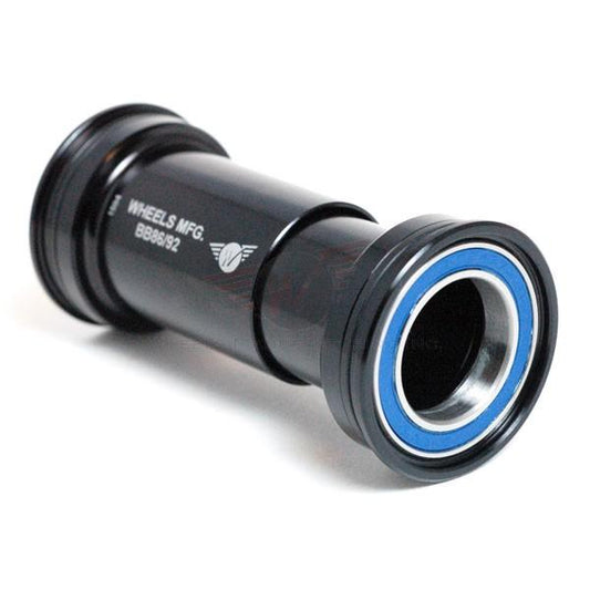 Wheels Manufacturing BB86/92 Bottom Bracket, ABEC-3 Steel, Shimano Compatible, Black