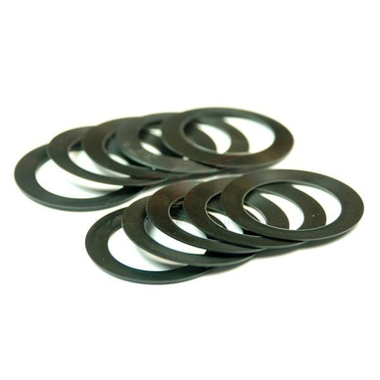Wheels Manufacturing 0.5mm BB Spindle Spacers, 24mm ID / 10 pack
