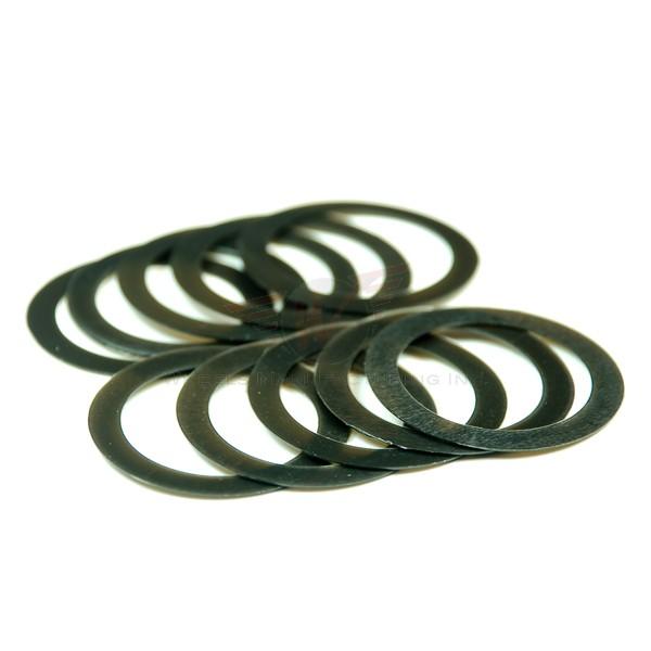 Wheels Manufacturing 0.5mm BB Spindle Spacers, 30mm ID / 10 pack