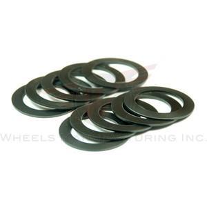Wheels Manufacturing 1.0mm BB Spindle Spacers, 30mm ID / 10 pack