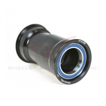 Wheels Manufacturing PressFit 30 (PF30) Bottom Bracket, ABEC-3 Steel, Black