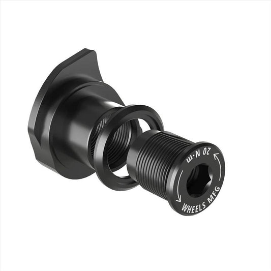 Wheels Manufacturing Derailleur Hanger 666 (UDH Single Speed for Sliding Dropouts), Black