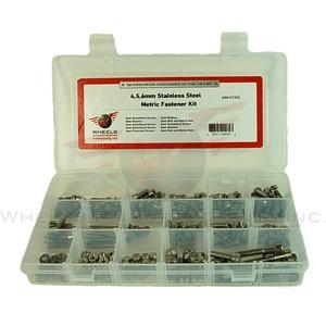 Wheels Manufacturing 4/5/6mm Fastener Kit - Stainless Steel