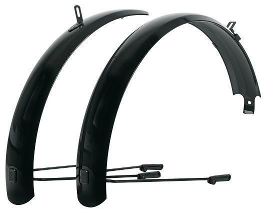 SKS Fender, B60 Bluemels, 20 x 1.6 - 2.1", Black, Set