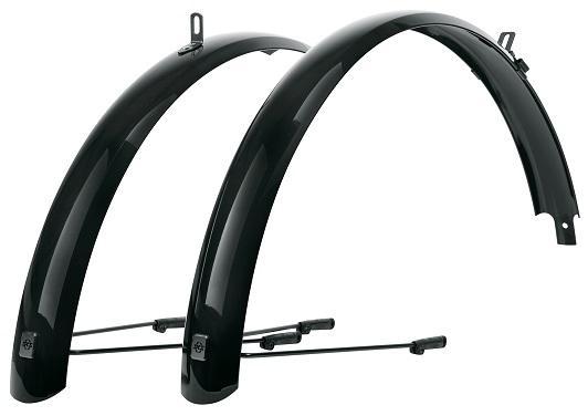 SKS Fender, B60 Bluemels, 24 x 1.6 - 2.1", Black, Set