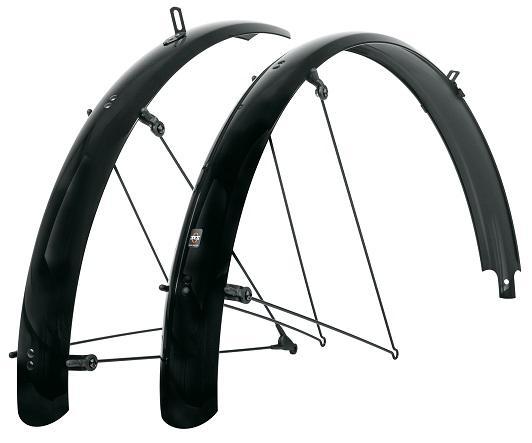 SKS Fender, B60 Bluemels, 26 x 1.6 - 2.1", Black, Set