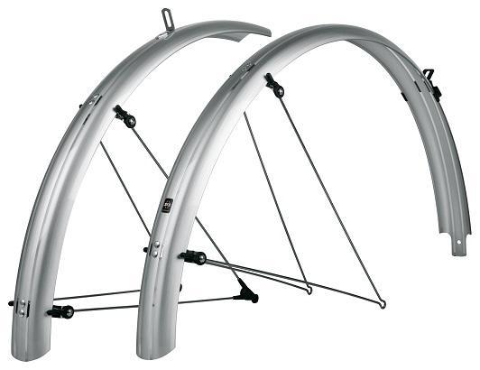 SKS Fender, B55 Bluemels, 700 x 38 - 47c, Silver, Set