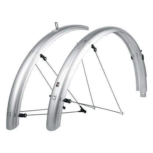 SKS Fender, B65 Bluemels, 27.5 / 29 / 700c x 2.25" Max, Silver, Set