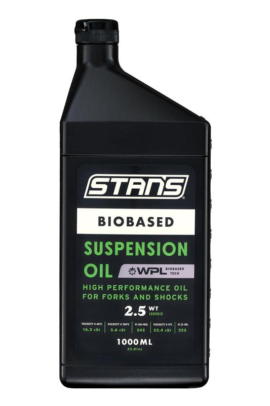 Stan's Biobased Suspension Oil, 2.5wt, 1L