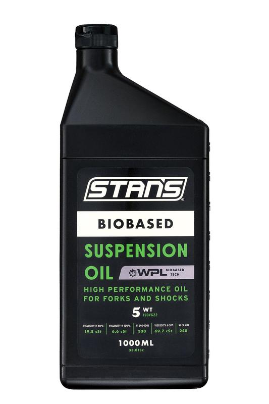 Stan's Biobased Suspension Oil, 5wt, 1L