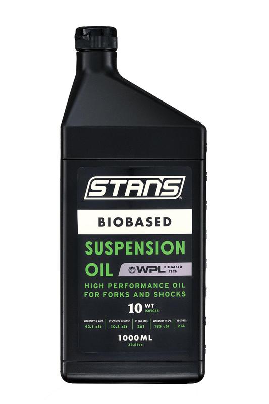 Stan's Biobased Suspension Oil, 10wt, 1L